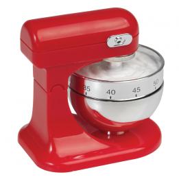 Red Food Mixer Kitchen Timer