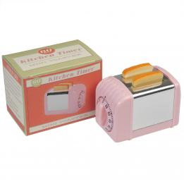 Pink Toaster Kitchen Timer