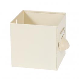 Vintage Cream Metal Storage Drawer