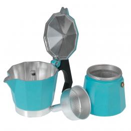 Classic Espresso Coffee Pot Turquoise