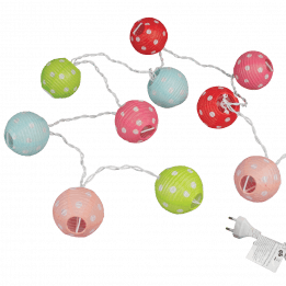 Candy Spot Paper Party Lights With Eu 2 Pin Plug