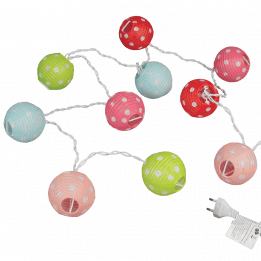Candy Spot Paper Party Lights With Eu 2 Pin Plug