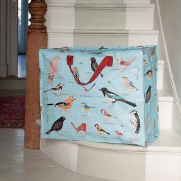 Garden Birds Design Jumbo Storage Bag