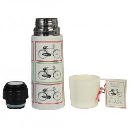 Bicycle Design Flask And Cup