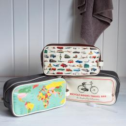 World Map Washbag