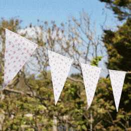 La Petite Rose Paper Bunting