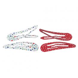 Set Of 4 Forget Me Not Hair Clips