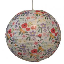 Summer Meadow Paper Lampshade