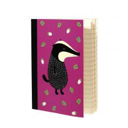 Mr Badger A6 Notebook