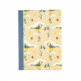 Blue Tits Design Notebook A6
