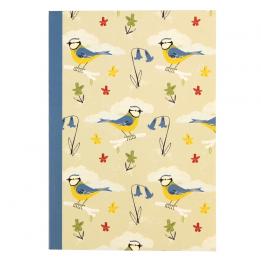 Blue Tits Design A5 Notebook