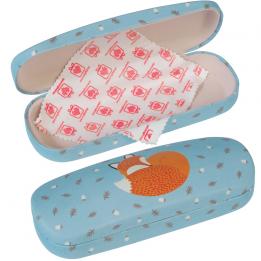 Rusty The Fox  Hardshell Glasses Case & Cleaning Cloth