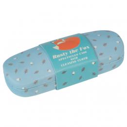 Rusty The Fox  Hardshell Glasses Case & Cleaning Cloth