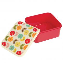 Mid Century Poppy Lunch Box