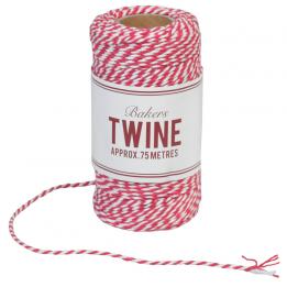 Cerise And White Bakers Twine