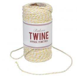 Yellow And White Bakers Twine