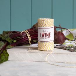Yellow And White Bakers Twine