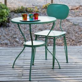 French Iron Garden Table