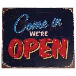 Come In We'Re Open Light Up Sign