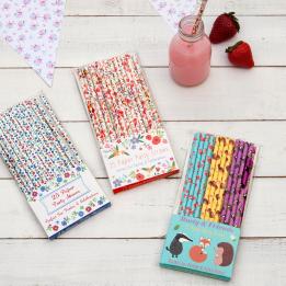 Summer Meadow Paper Straws (pack Of 25)