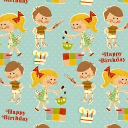 Home Baking Wrapping Paper (5 Sheets)