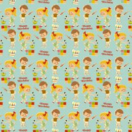 Home Baking Wrapping Paper (5 Sheets)