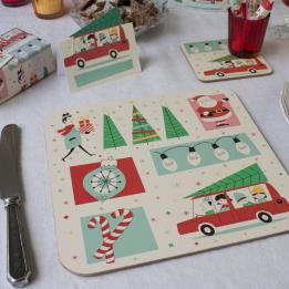 Festive Family Christmas Placemat