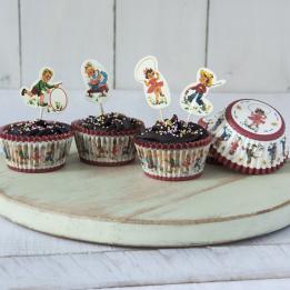 Vintage Kids Cupcake Kit