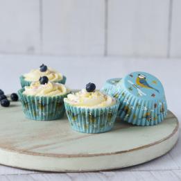 50 Blue Tit Cake Cases