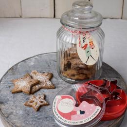 Set Of 3 Christmas Star Cookie Cutters
