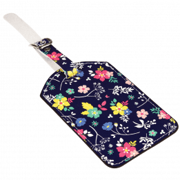 Ditsy Garden Luggage Tag