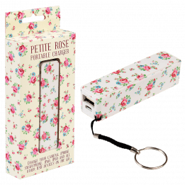 La Petite Rose Portable Usb Charger