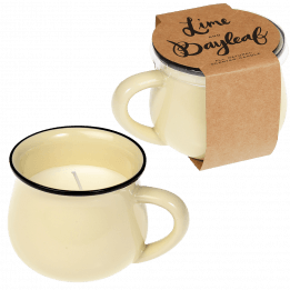 Ivory Scented Candle In A Mug