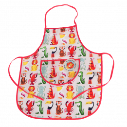 Colourful Creatures Children's Apron