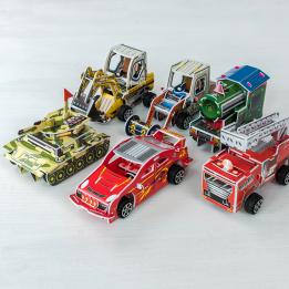 Make Your Own Pull Back Roller Truck