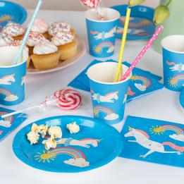 Magical Unicorn Paper Plates (pack Of 8)