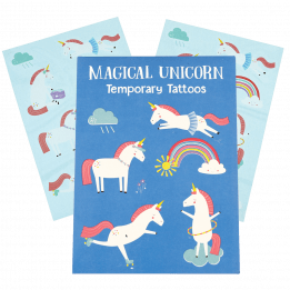 Magical Unicorn Temporary Tattoos (2 Sheets)