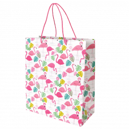Large Flamingo Bay Gift Bag