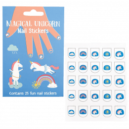 Magical Unicorn Nail Stickers (pack Of 25)