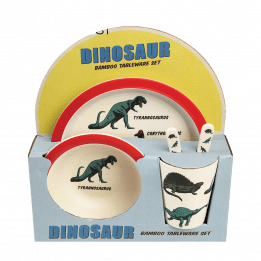 Prehistoric Land Bamboo Tableware (set Of 5)