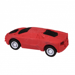 Red Pull Back Super Car Eraser