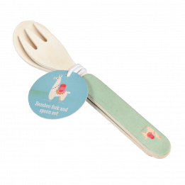 Dolly Llama Bamboo Cutlery