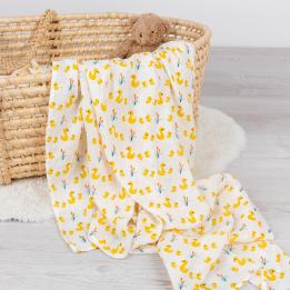 Little Ducks Swaddling Blanket