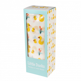 Little Ducks Swaddling Blanket