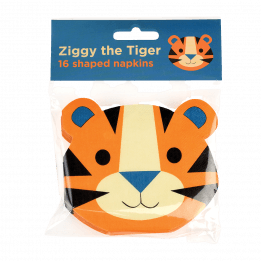 Ziggy The Tiger Napkins (pack Of 16)