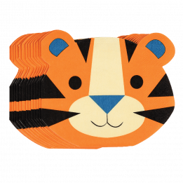 Ziggy The Tiger Napkins (pack Of 16)