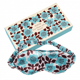 Astrid Flower Eye Mask And Pouch