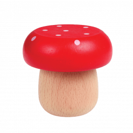 Wooden Mushroom Tiddlywinks