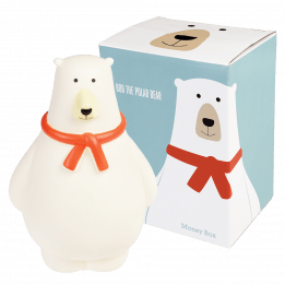Bob The Polar Bear Money Box