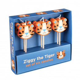 Ziggy The Tiger Party Candles